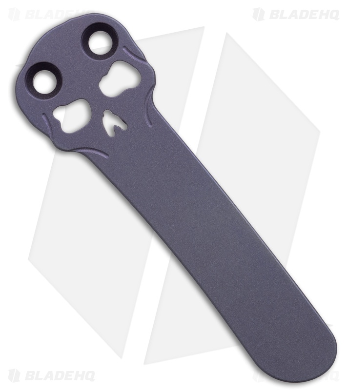 Chaves Knives Blue Label Liberation Street DP Knife Knurled Al/PRP Ti (3.1" SW)
